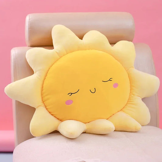 Plush Sun or Cloud Cushion