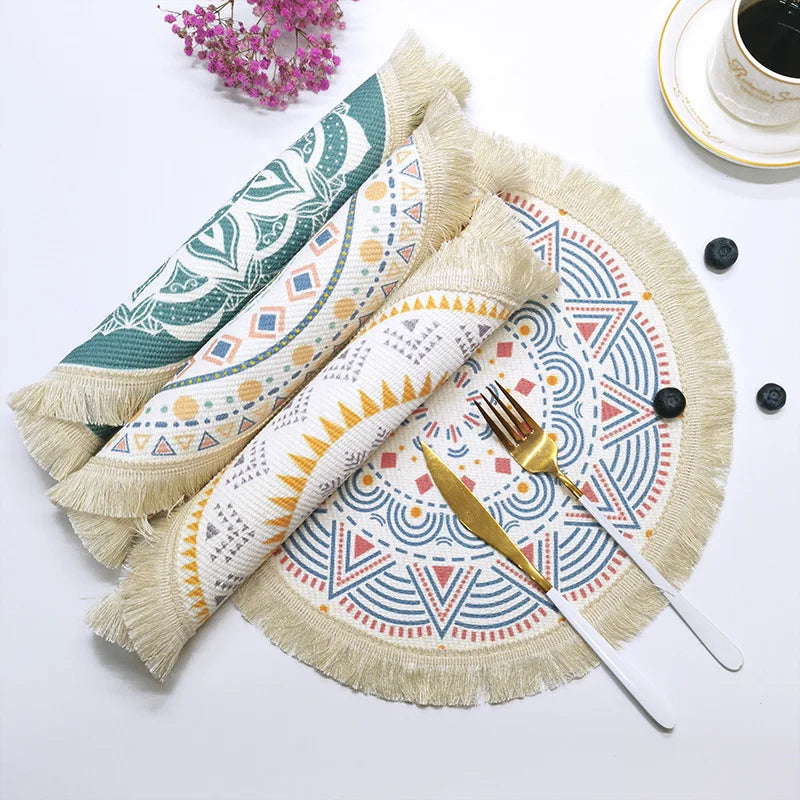 Melissa Mandala Round Placemat